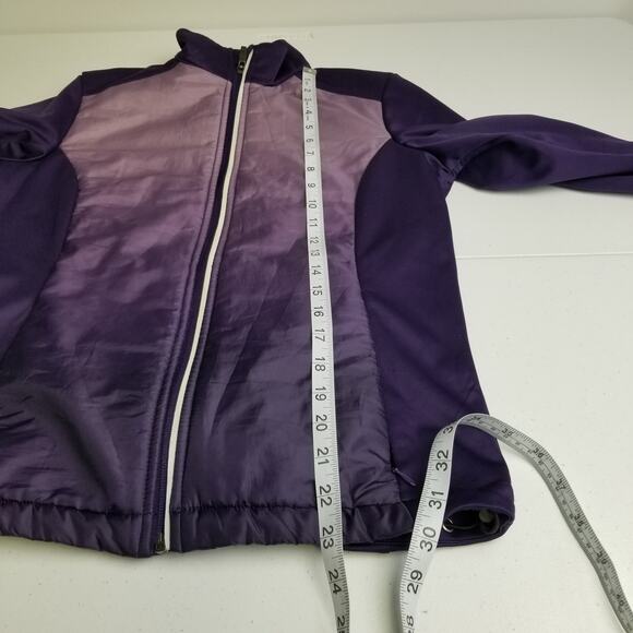 Crivit Purple Zip Front Athletic Jacket Nice Size Small 4/6 - Picture 10 of 11